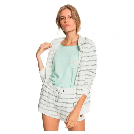 록시 Perfect Wave Stripe 풀지퍼 스웨트셔츠 9137996955