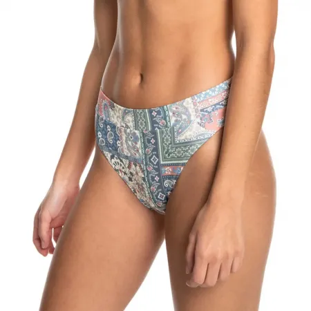 퀵실버 Classic Hi Waist Band Aop 비키니 바닥 9138580375