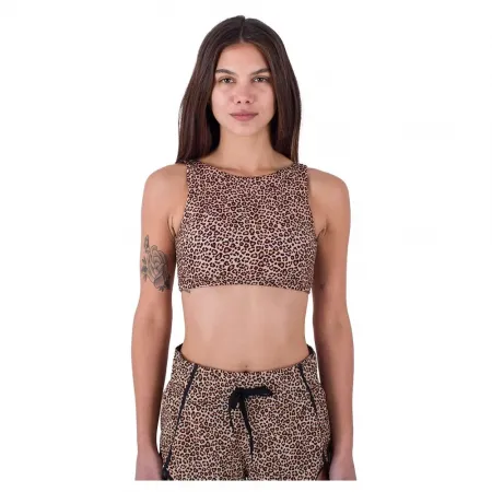 헐리 Max Leopard High Neck 2 Way 비키니 탑 9139596268