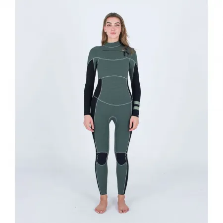 헐리 Plus 4/3 mm 여성용 긴팔 프리다이빙 슈트 가슴 지퍼 9140363532