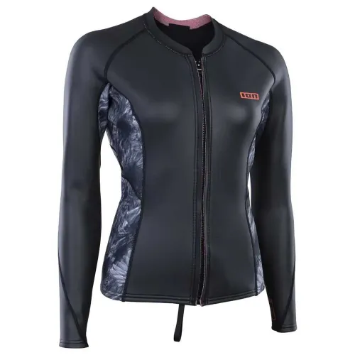 ION Neo Zip Top 2/1 mm Skin 여성용 긴소매 풀 지퍼 래쉬가드 9140452868