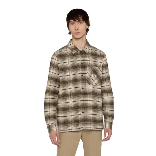 DICKIES Forest Check 긴팔 셔츠 9140808308