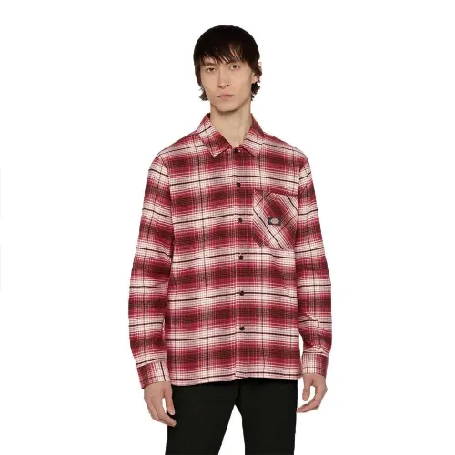 DICKIES Forest Check 긴팔 셔츠 9140808310