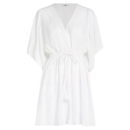 오닐 Essentials Cover Up 짧은 소매 짧은 드레스 9141479906