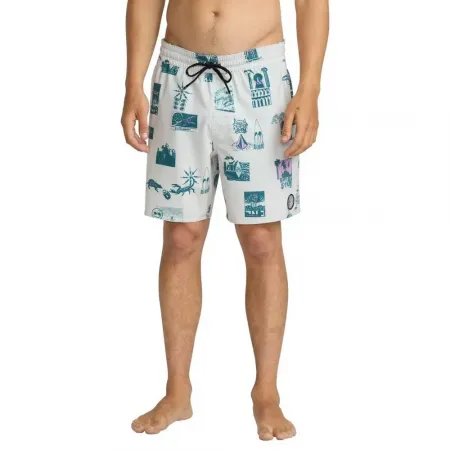 VOLCOM Psyche Cotton 17in 수영 반바지 9141676986