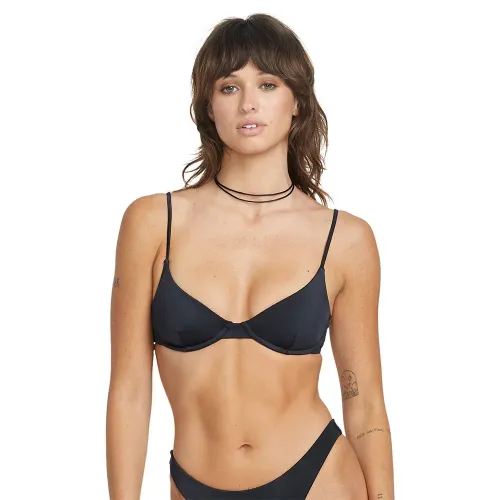 VOLCOM Simply Seamless Demi 비키니 탑 9141677015