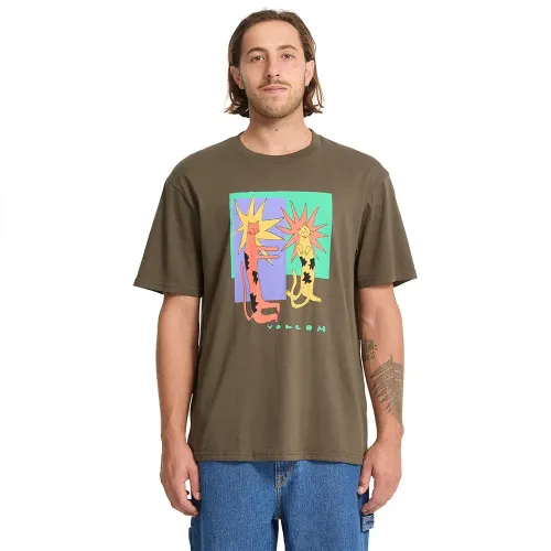 VOLCOM Longo Cats Basic 반팔 티셔츠 9142144544