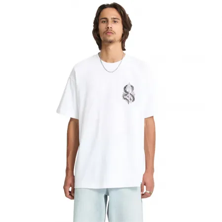 VOLCOM Snake Peace Loose Fit 반팔 티셔츠 9142144614