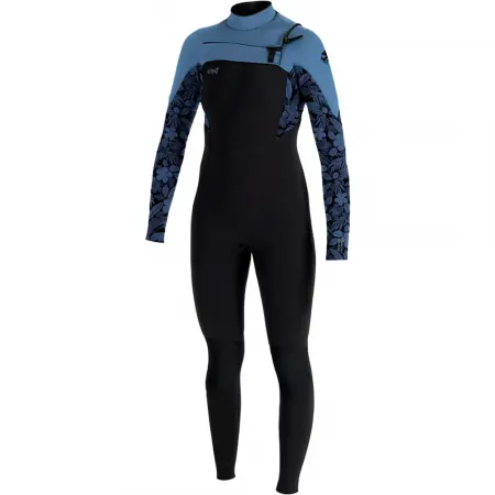 오닐 웻슈트 Epic 4/3mm 여성용 긴팔 프리다이빙 슈트 가슴 지퍼 9142334663