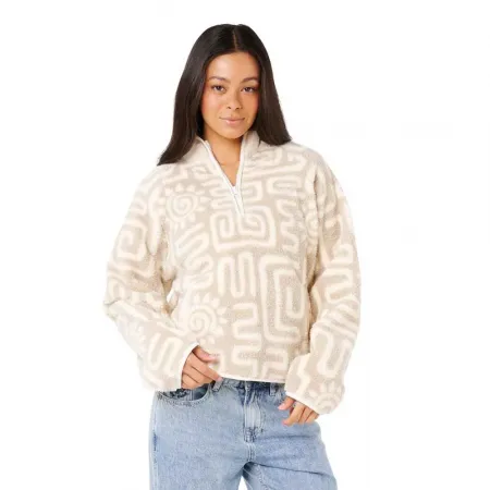 립컬 Sunset Luau 하프 지퍼 플리스 9142513278