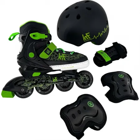 KRF D soft sft-03+protections+helmet 주니어 인라인 스케이트 9143017937